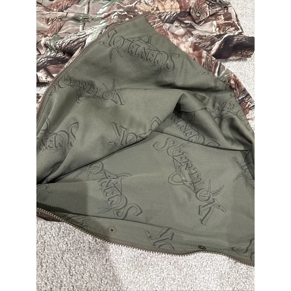 CABELAS REALTREE CAMO DRY PLUS WEATHER PROOF SCENT BLOCKER PANTS XL REG STRETCH